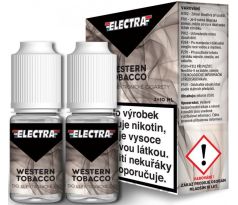  	 Liquid ELECTRA 2Pack Western Tobacco 2x10ml - 6mg