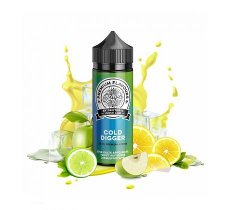 Příchuť Dexters Juice Lab - Origin S&V: Cold Digger (Ledové jablko s citronem) 10ml