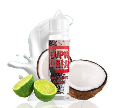 10 ml Euphoria - Lime Yoghurt Coconut (Shake & Vape)