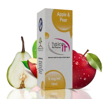 10 ml Take It - Apple & Pear 0 mg/ml