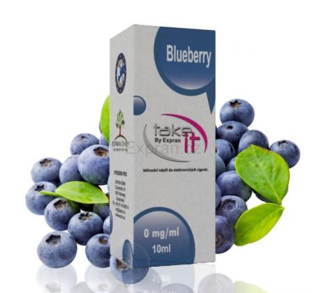 10 ml Take It - Blueberry 0 mg/ml
