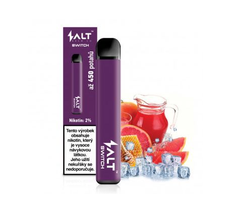 Elektronická cigareta: Salt SWITCH Disposable Pod Kit (Honey Grapefruit Tea)