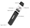 Vaporesso XROS Mini Pod elektronická cigareta 1000mAh Silver