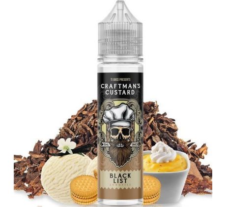 Příchuť Craftmans Custard Shake and Vape 15ml Blacklist