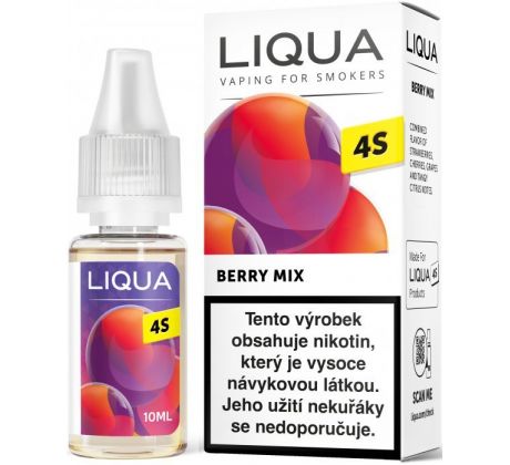 Liquid LIQUA CZ 4S Berry Mix 10ml-20mg