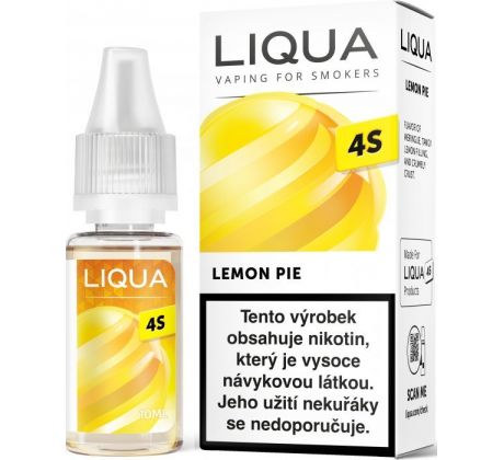 Liquid LIQUA CZ 4S Lemon Pie 10ml-20mg