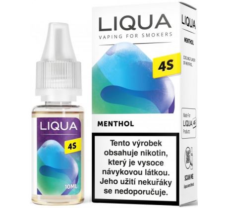 Liquid LIQUA CZ 4S Menthol 10ml-20mg