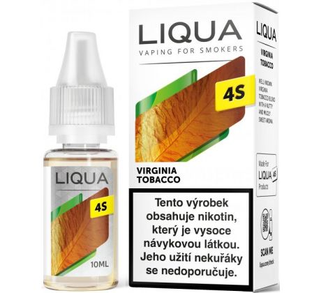 Liquid LIQUA CZ 4S Virginia Tobacco 10ml-20mg