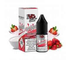 E-liquid IVG Salt 10ml / 10mg: Strawberry Jam Yoghurt (Jogurt s jahodovým džemem)