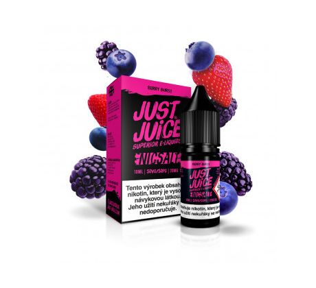 E-liquid Just Juice Salt 10ml / 20mg: Berry Burst (Lesní směs)