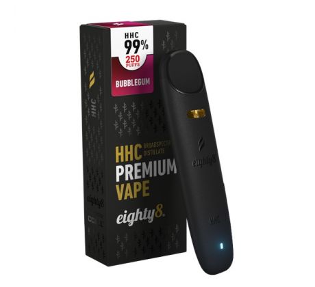 Eighty8 HHC Vape Bubblegum, 99 % HHC, 0,5 ml