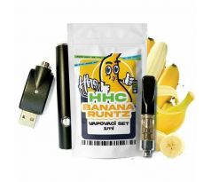 Czech CBD HHC Set Baterie + Cartridge Banana Runtz 94 %, 1 ml