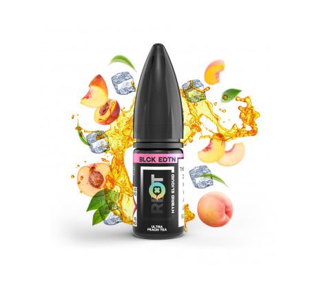 E-liquid Riot S:ALT 10ml / 20mg: Ultra Peach Tea (Ledový broskvový čaj)
