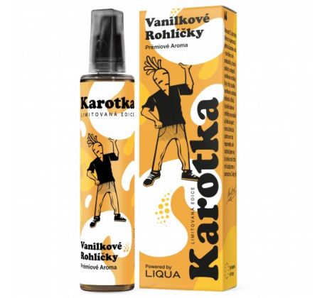 Příchuť LIQUA x Karotka Mix&Go Vanilkové rohlíčky 12ml