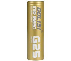 Golisi G25 baterie typ 18650 2500mAh 20A