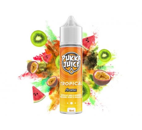 Pukka Juice - Shake & Vape - Tropical (Tropický koktejl) - 18ml
