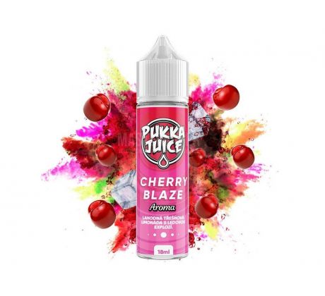 Pukka Juice - Shake & Vape - Cherry Blaze (Ledová třešňová limonáda) - 18ml