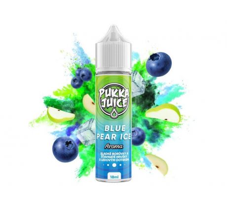 Pukka Juice - Shake & Vape - Blue Pear Ice (Ledová borůvka s hruškou) - 18ml