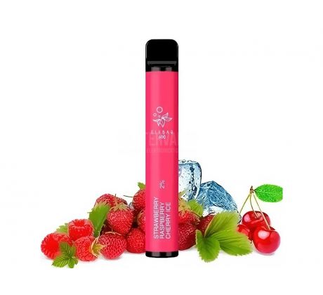 Elf Bar 600 - 20mg - Strawberry Raspberry Cherry ICE (Jahoda, malina, třešeň)