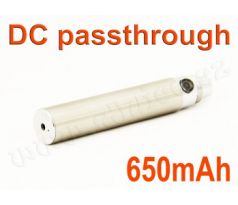 Baterie eGo / DC passthrough (650mAh) - MANUAL (Chromová)