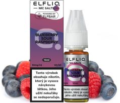 Liquid ELFLIQ Nic SALT Blueberry Sour Raspberry 10ml - 10mg