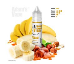 Příchuť Adams vape S&V: Banana Creamy Nuts (Banány s krémovým karamelem a ořechy) 12ml