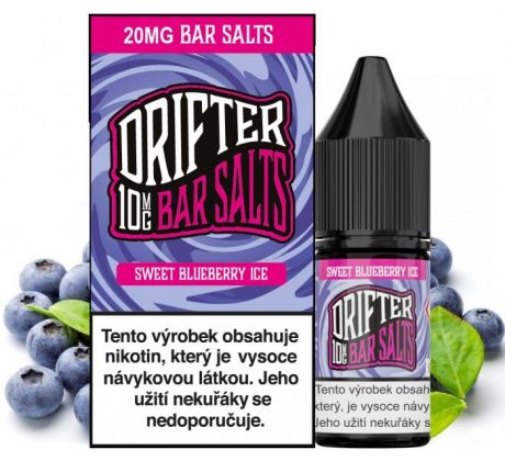 Liquid Drifter Bar Salts Sweet Blueberry Ice 10ml - 10mg