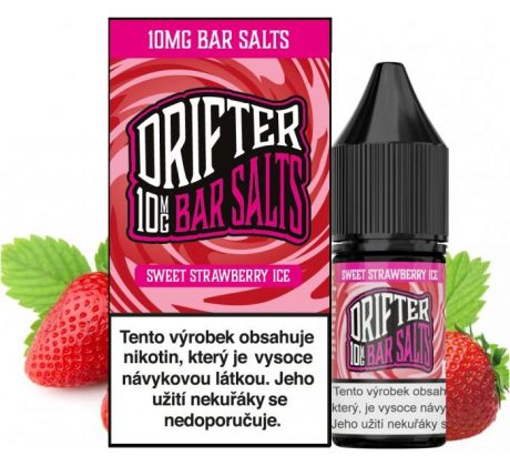 Liquid Drifter Bar Salts Sweet Strawberry Ice 10ml - 20mg