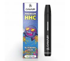 CANAPUFF BLUEBERRY HAZE 96 % HHC - JEDNORÁZOVKA, 1 ML