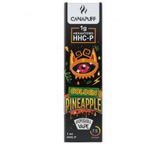 CANAPUFF GOLDEN PINEAPPLE 96 % HHC-P - JEDNORÁZOVKA, 1 ML