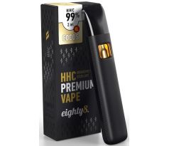 Eighty8 HHC Vaporizační pero, 99% HHC Vape Cocos 2ml
