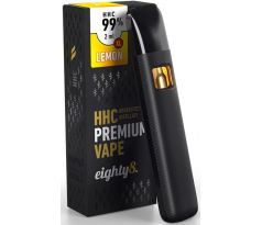 Eighty8 HHC Vaporizační pero, 99% HHC Vape Lemon 2ml