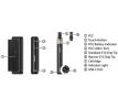Joyetech eRoll Slim PCC BOX elektronická cigareta 1500mAh Gunmetal Grey
