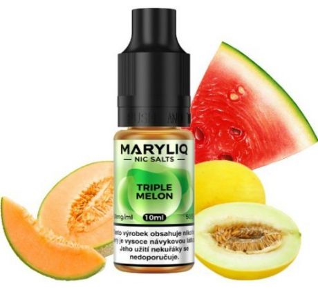 Liquid MARYLIQ Nic SALT Triple Melon 10ml - 20mg