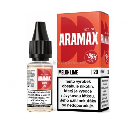 Liquid Aramax SALT Melon Lime 10ml - 10mg