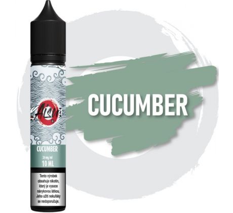 Liquid ZAP! Juice Aisu Nic SALT Ledová okurka (Cucumber Ice) 10ml - 20mg
