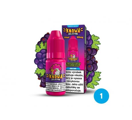 Kurwa Collection e-liquid Blackcurrant Purple Grape