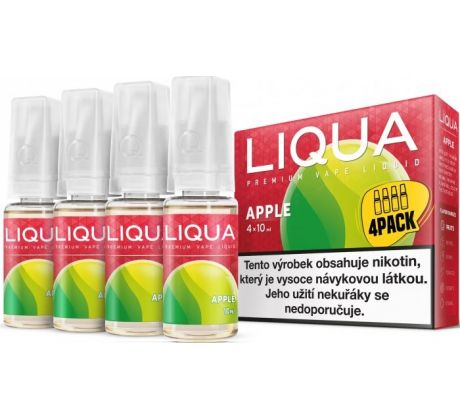 Liquid LIQUA Elements 4Pack Apple 4x10ml-12mg (jablko)