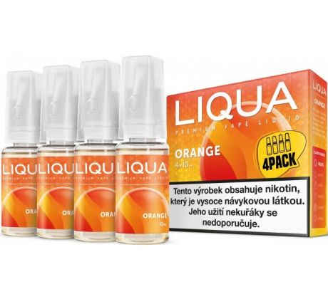 Liquid LIQUA Elements 4Pack Orange 4x10ml-12mg (Pomeranč)