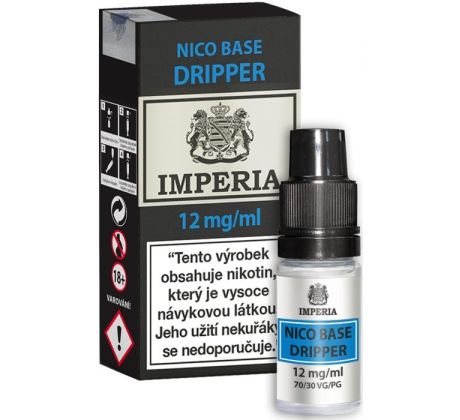 Nikotinová báze IMPERIA Dripper PG30-VG70 10ml-12mg 1Pack