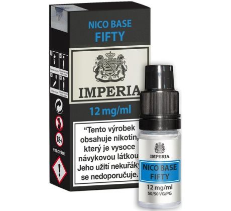 Nikotinová báze IMPERIA Fifty PG50-VG50 10ml-12mg 1Pack