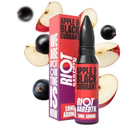 Příchuť Riot BAR EDTN S&V 10ml Apple & Blackcurrant (Jablko & černý rybíz)