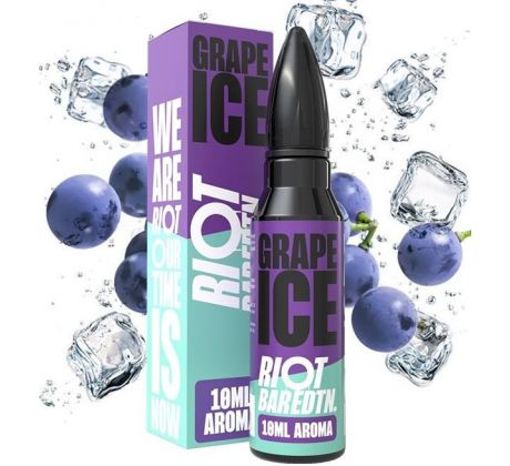 Příchuť Riot BAR EDTN S&V 10ml Grape Ice (Ledové hroznové víno)