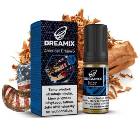 Liquid Dreamix SALT Americký tabák (American Dream'S) 10ml - 10mg