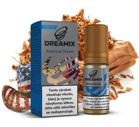 Liquid Dreamix - Americký tabák (American Dream) 10ml - 12mg