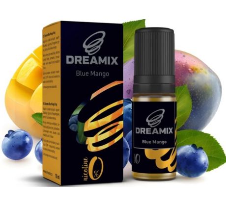 Liquid Dreamix - Borůvka a mango (Blue Mango) 10ml - 0mg