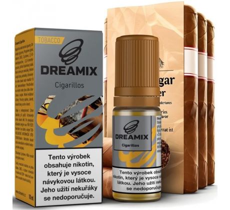 Liquid Dreamix - Doutníkový tabák (Cigarillos Tobacco) 10ml - 12mg