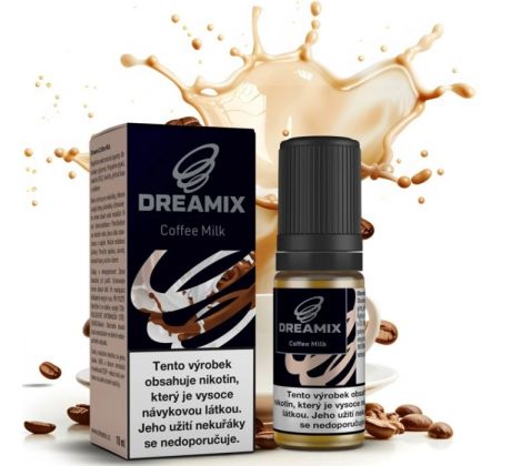 Liquid Dreamix - Káva s mlékem (Coffee Milk) 10ml - 3mg