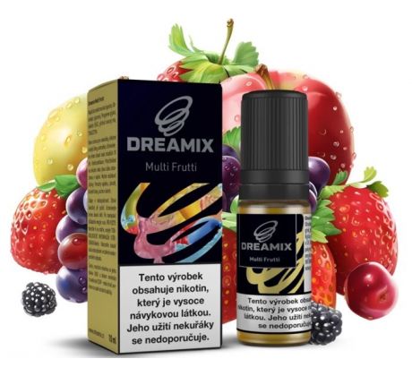 Liquid Dreamix - Ovocný mix (Multi Frutti) 10ml - 6mg
