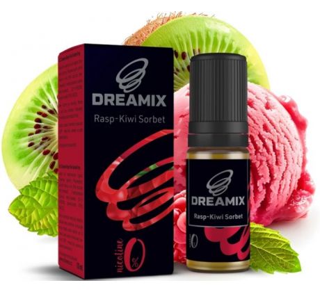 Liquid Dreamix - Malina a kiwi sorbet (Rasp-Kiwi Sorbet) 10ml - 0mg